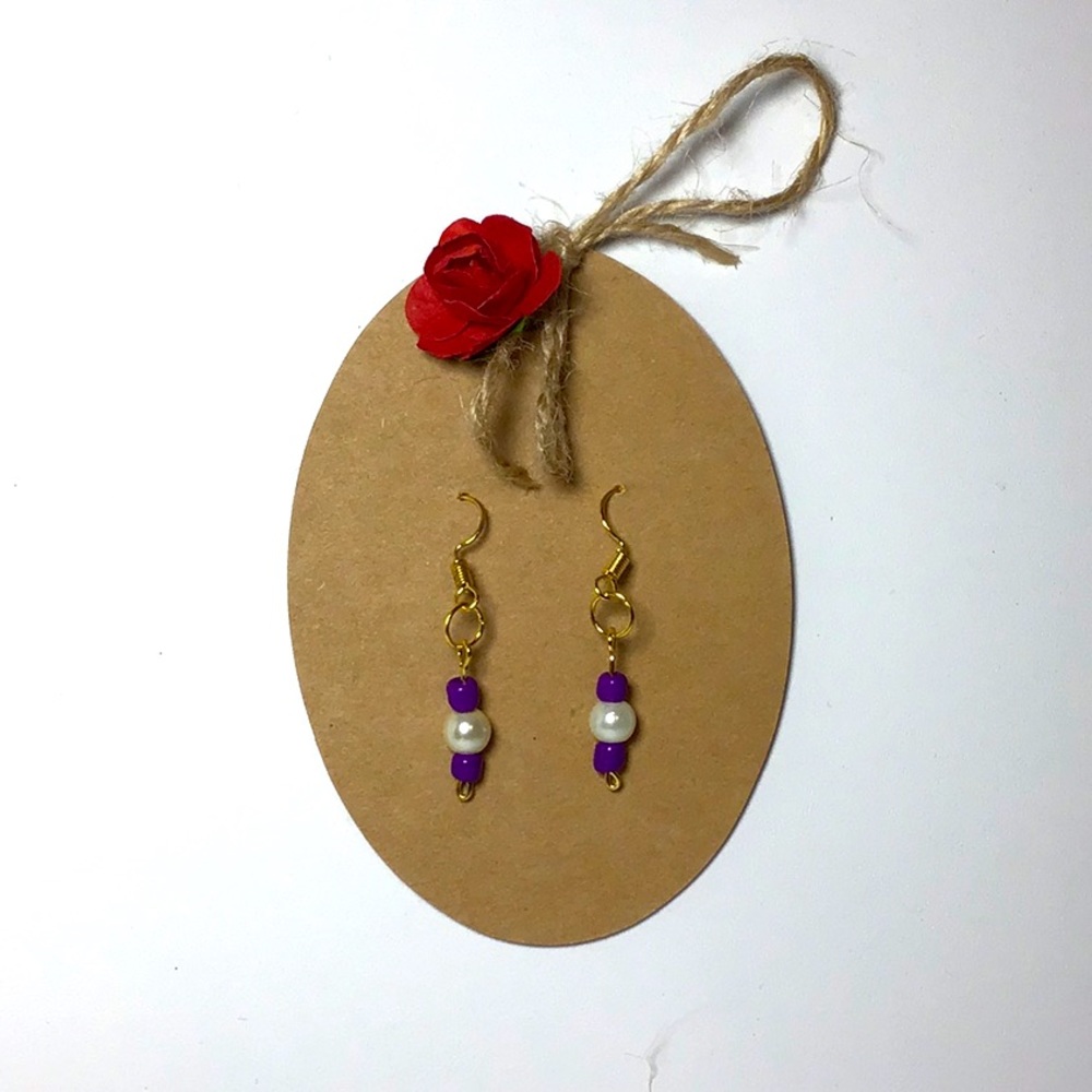 Handcrafted Beaded Earrings